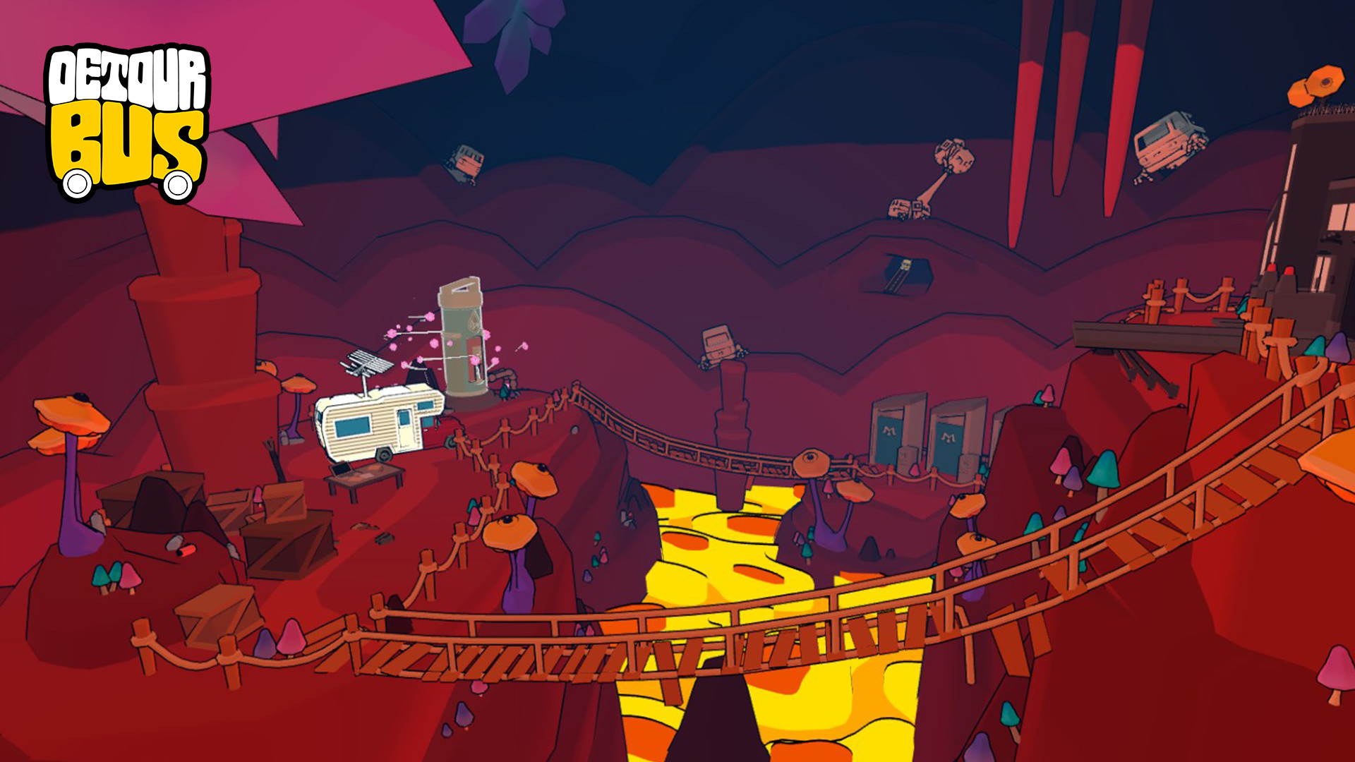 Detour Bus Volcano